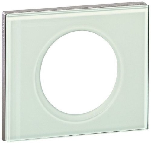 Рамка универсальная Legrand Celiane Corian 1-м. стекло смальта белая глина картинка